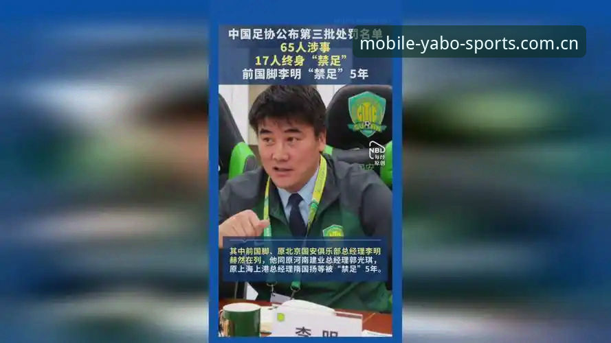 中国足协第三批禁足名单详解——从技术视角看赛事诚信与观赛体验优化